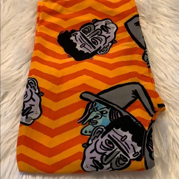 ⭐️ FINAL PRICE ⭐️ New! Women’s Lularoe Halloween leggings OS - Picture 1 of 1
